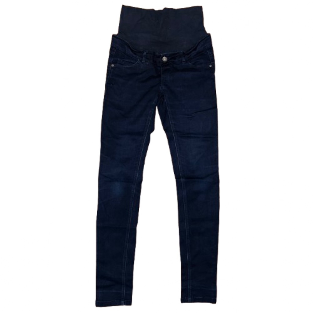 MAMALICIOUS Skinny Maternity Jeans with Belly Panel